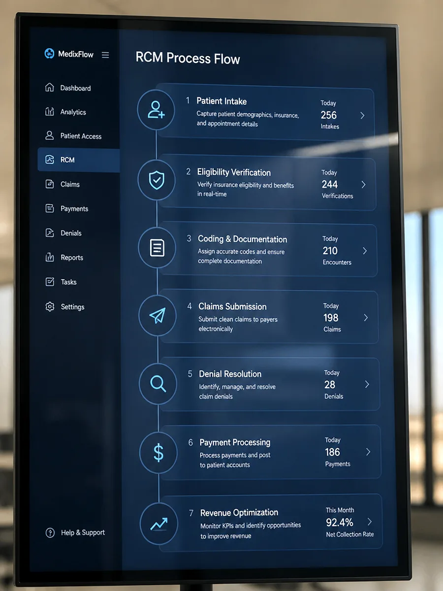 Revenue Cycle Management — services section image