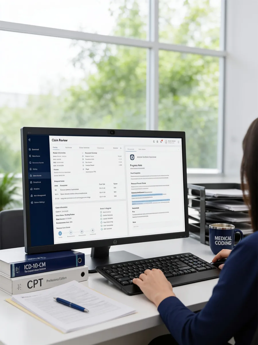 Medical Coding — services section image