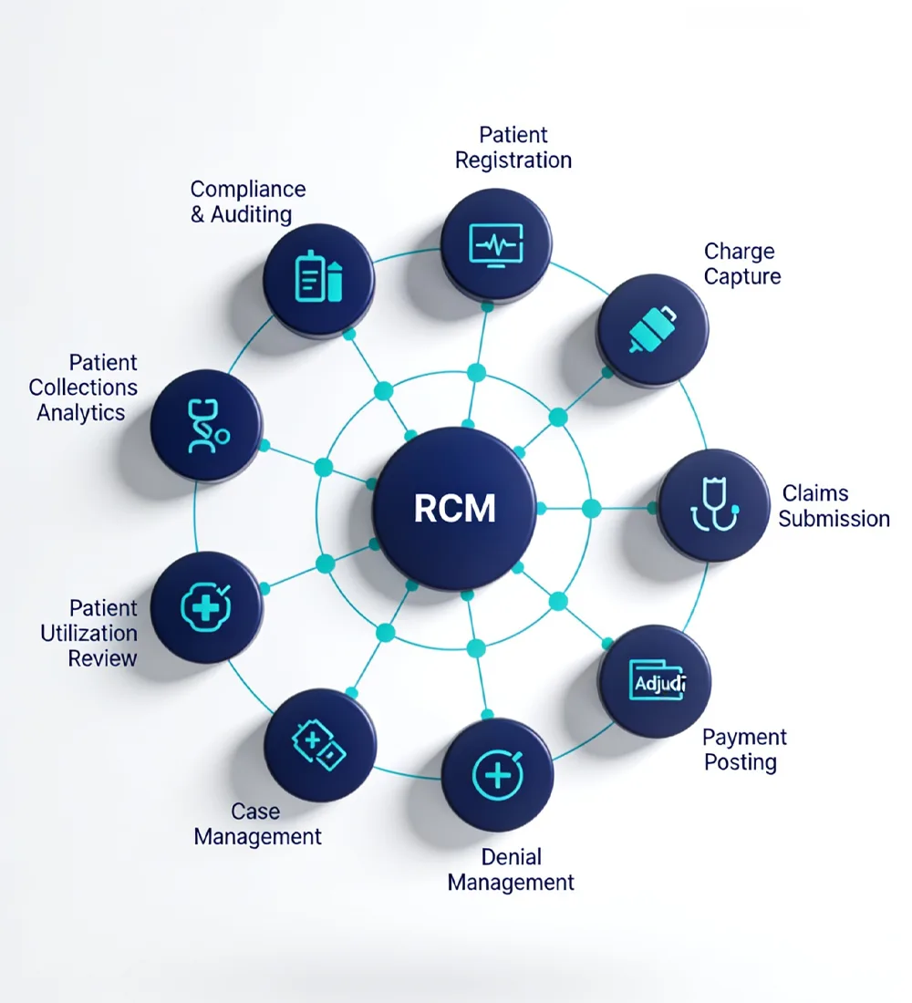 ZechionMed revenue cycle specialists reviewing performance