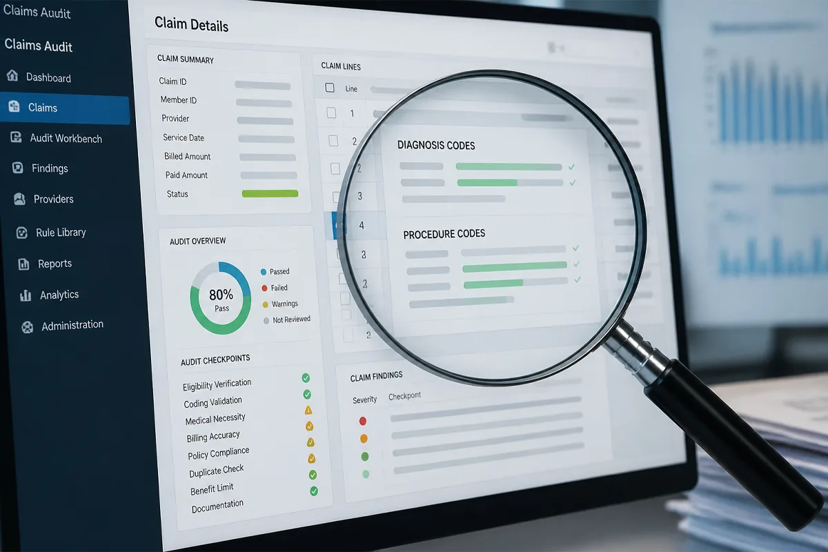 Medical Claims Audit — hero / intro section image
