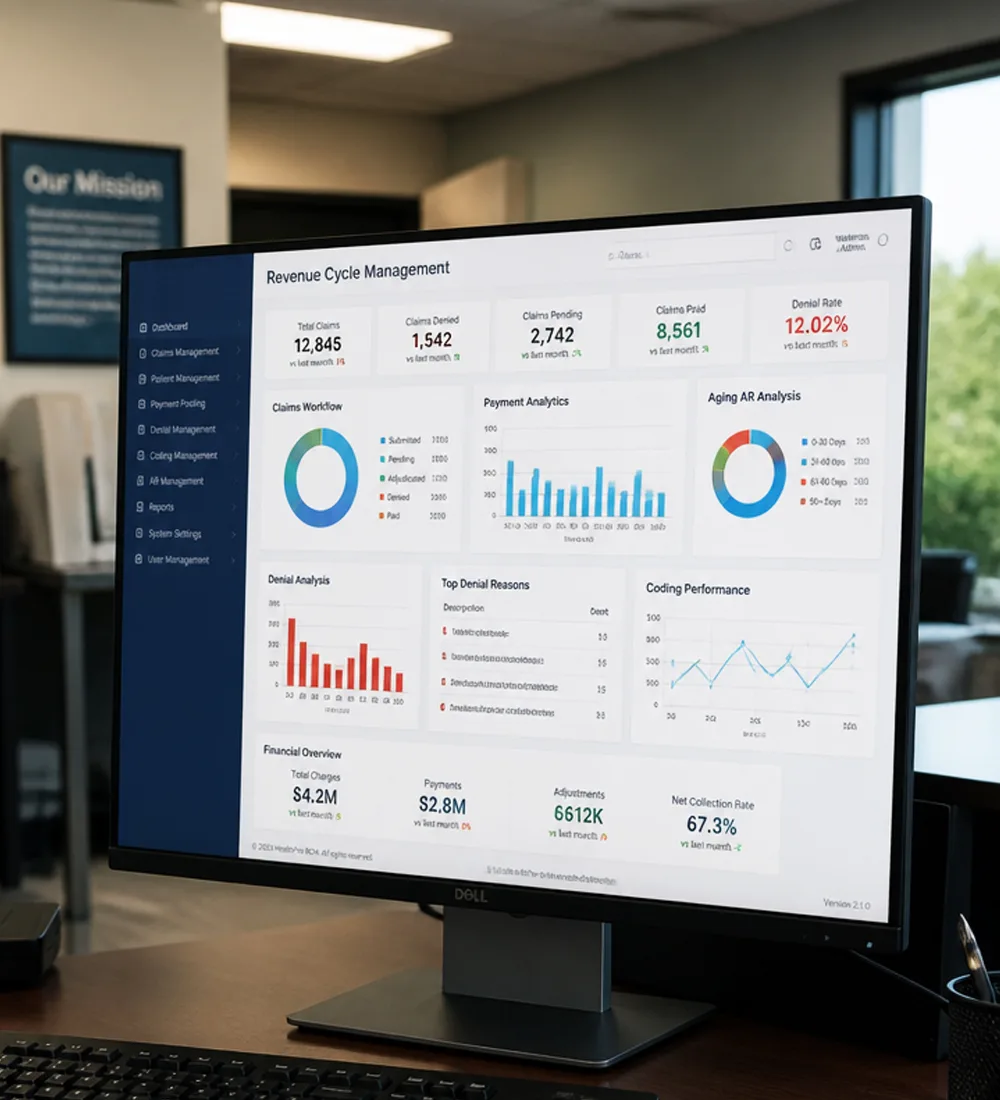 Revenue Cycle Management — why choose ZechionMed section image